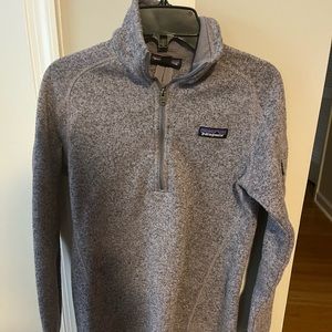 Grey with a purple hue.  Like new.  Women XS.